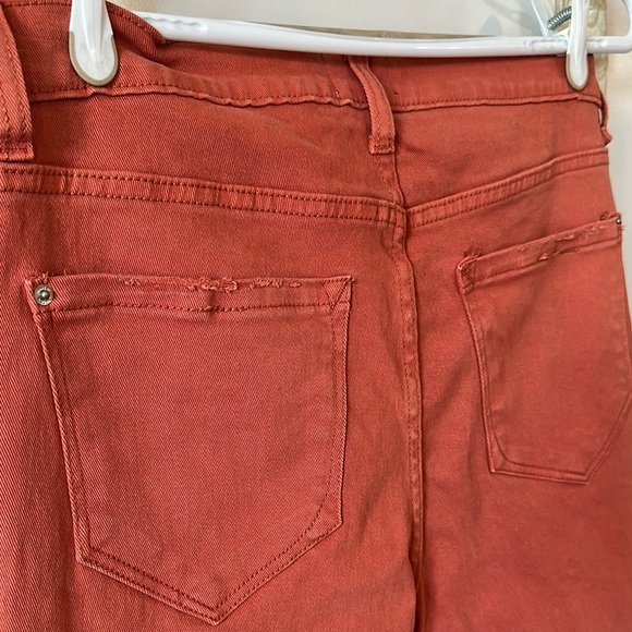 KENSIE | Vintage Luxe Ultimate High Rise Skinny Women's Rust Jeans - Picture 7 of 11
